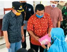 Bupati Tinjau Langsung Penyaluran BLT Dana Desa