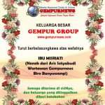 ucapan dukacita tanpa foto almarhum