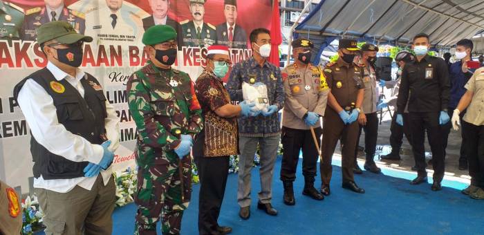 Dalam Tinjauan Plt.Gubernur Kalteng, Rapid Test Massal Sukses Dilaksanakan