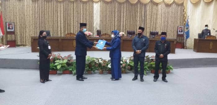 DPRD Barut Gelar Rapat Paripurna, Pidato Pengantar Bupati Dan RAPBD 2021