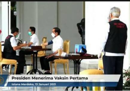 Sinovac Tandai Program Vaksinasi di Indonesia.