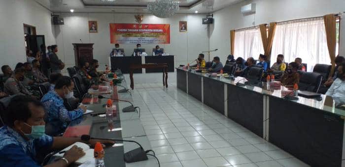 Bupati Barut Tandatangani MoU Pembentukan Desa (Lewu Isen Mulang)