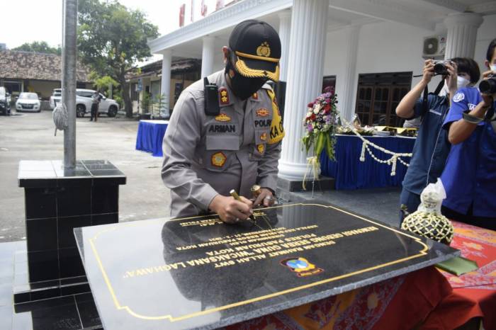 Kapolres Pasuruan Kota Resmikan Gedung Pertemuan Wicaksana Laghawa