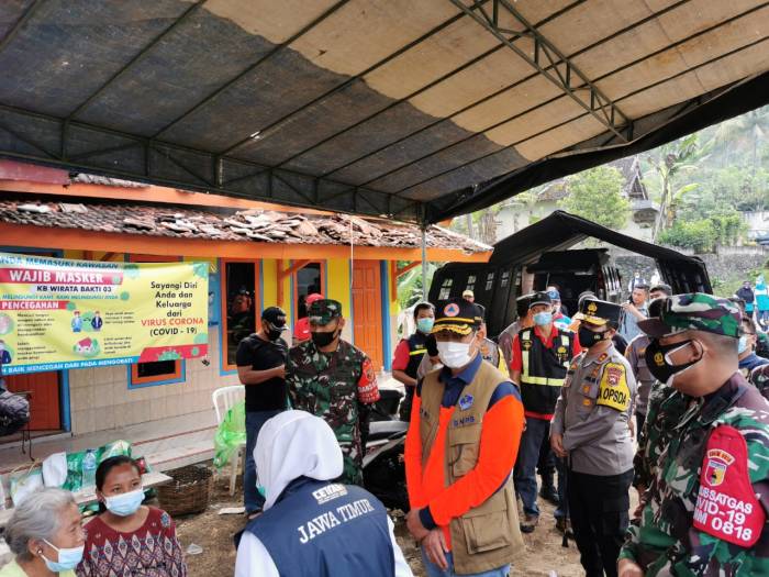 Pasca Gempa Malang, Forkopimda Jatim Dirikan Posko dan Dapur Lapangan