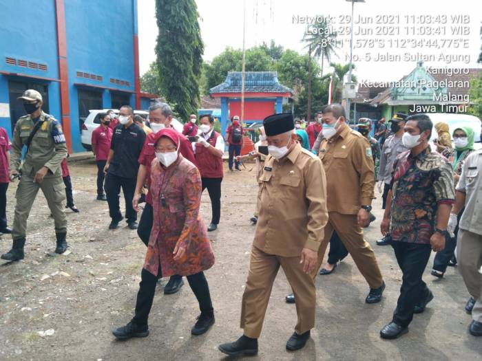 Mensos Sampaikan Terima Kasih pada Polres Malang