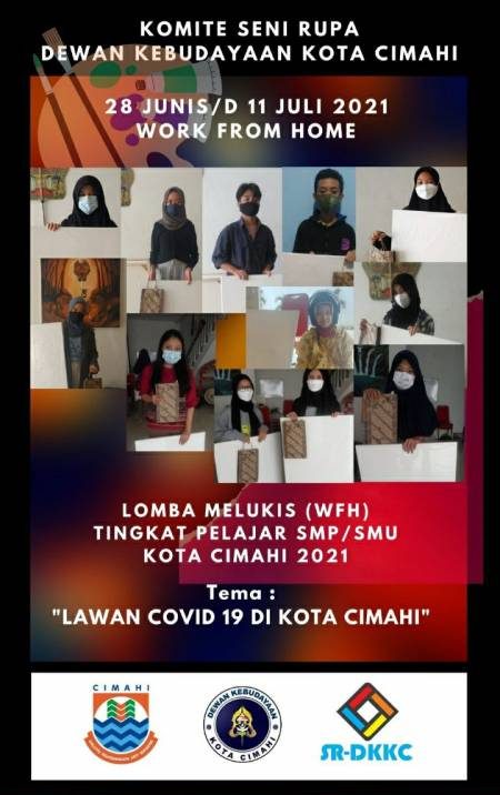 KSR DKKC Gelar Lomba Lukis Bertema Cimahi Melawan Covid 19