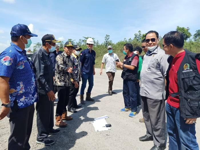 DPRD Provinsi Kunjungi Sebilan Titik Kordinat Tapal Batas Kalteng-Kaltim