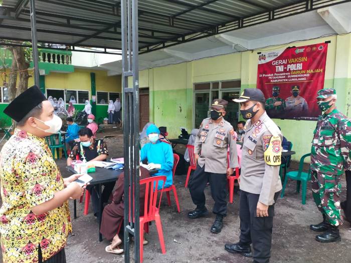 Kapolres Lumajang Gelar Baksos di Panti Asuhan Barnabas Randuagung