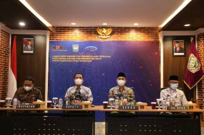 Bupati Hadiri Launching Sinergitas Pengelolaan Bersama Monitoring Centre for Prevention (MCP)
