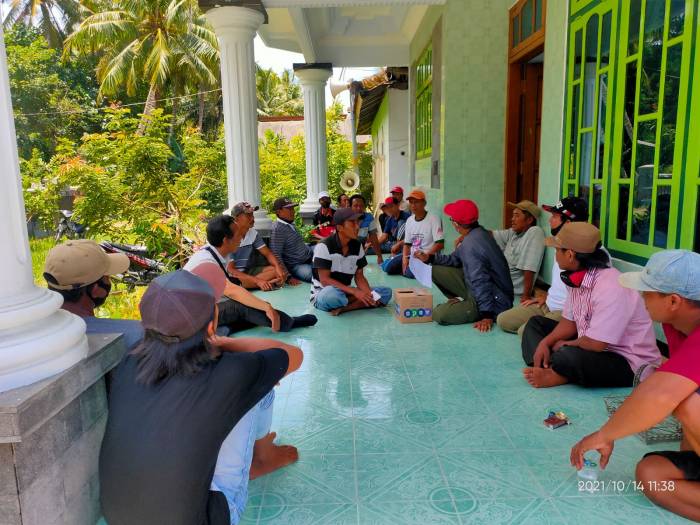 Kuak Sindikat Dugaan Pungli PTSL Berjamaah , Warga Desa Kepanjen Buat Dua Posko Pengaduan