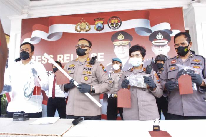 Satreskrim Polres Pasuruan Tangkap 2 Pelaku Pembunuhan dan Pencurian dengan Kekerasan