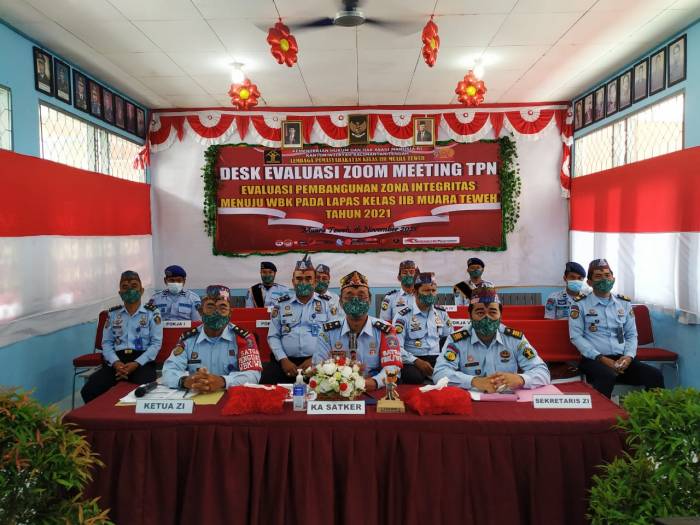 Kemenpan-RB Bersama TPN,Gelar Desk Evaluasi Pembangunan ZI