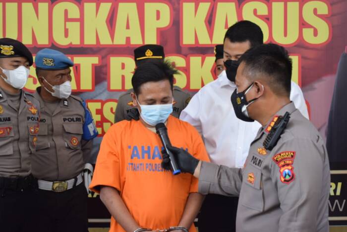 Polisi Ringkus Pelaku Rampok Lempar Bondet Ke Warga Sukodono