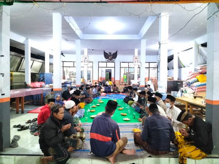 Dapur Umum Tagana Gelar Tahlil 7 Hari Wafatnya Relawan Erupsi Semeru