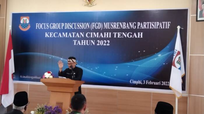Musrenbang, Focus Discussion Group (FGD) Tahun 2025 Tingkat Kecamatan Cimahi Tengah Digelar