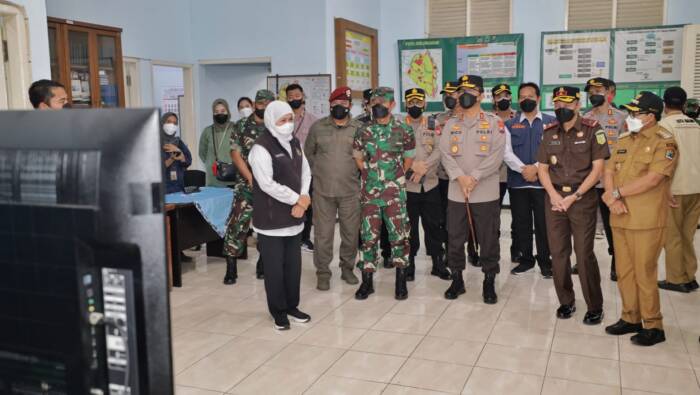 Forkopimda Jatim Cek lokasi Isoter dan RS Lapangan di Malang Raya