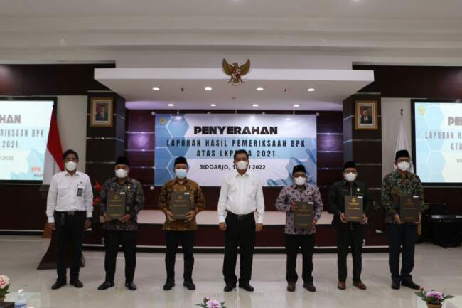 Bupati Sidoarjo Apresiasi Kinerja Jajarannya yang Berhasil Pertahankan Opini WTP Sembilan Kali Berturut-turut