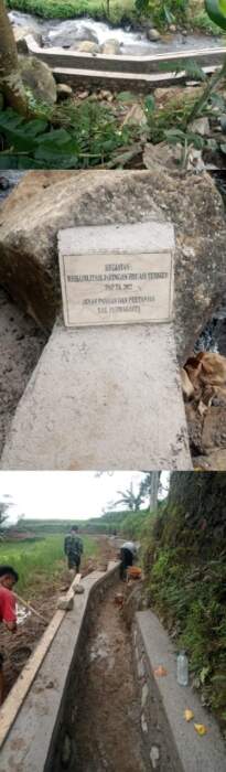Proyek TPT Desa Sakambang Dari Dinas Pangan Dan Pertanian Yang Dikerjakan oleh Kelompok Tani “Suka Laksana 3 “, Diduga Banyak Penyimpangan