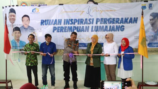 Kapolres Lumajang Resmikan Rumah Inspirasi Pergerakan Perempuan
