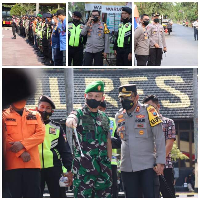 Pengesahan Ribuan Warga Perguruan Silat PSHT Di Nganjuk Tanpa Insiden, Masyarakat Apresiasi Pola Pengamanan Polres Nganjuk