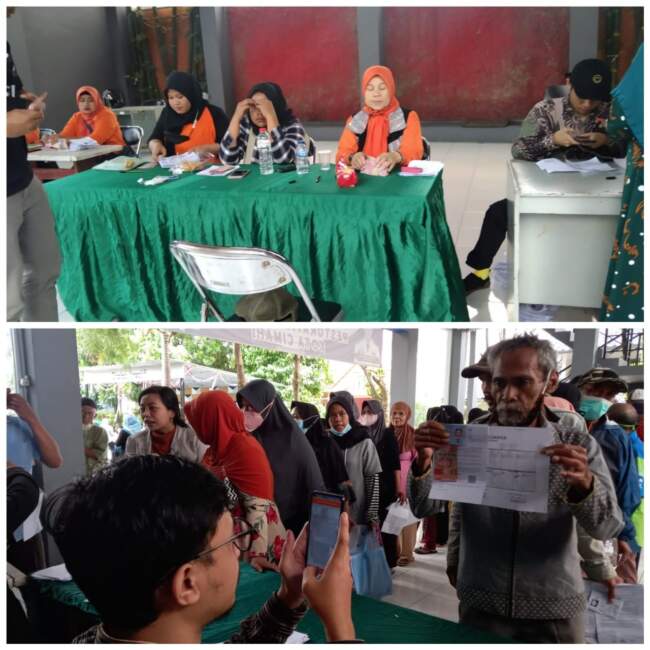 Penyaluran Bantuan Sosial “BLT BBM” Dilaksanakan Di Kelurahan Cibabat