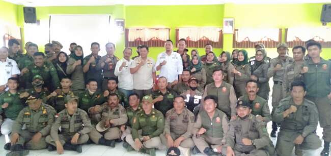 SAMBUNG RASA PEMBINAAN SATPOL PP DAN LINMAS