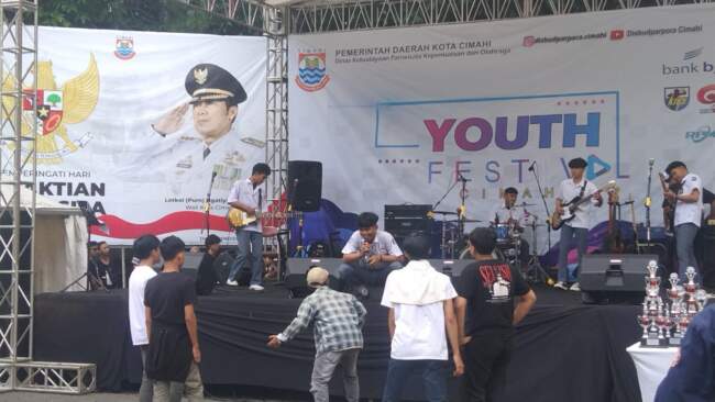 Disbudparpora Kota Cimahi Selenggarakan “Cimahi Youth Festival”