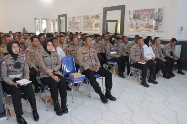 Jelang Perayaan Nataru 2022/2023, Polres Pasuruan Gelar Lat Pra Ops Lilin Semeru 2022