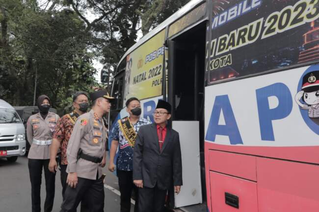 Polresta Malang Kota Luncurkan Pos Pelayanan Mobile ‘Arema Police’ Selama Nataru