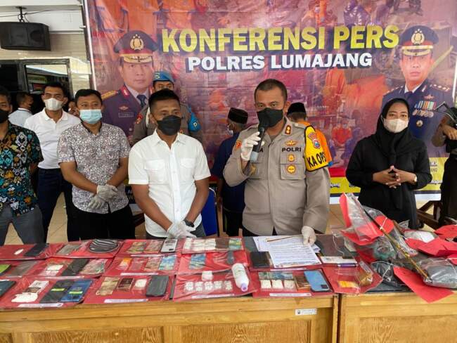 Kapolres Lumajang Beberkan Hasil Kinerja Anggota Selama Tahun 2022
