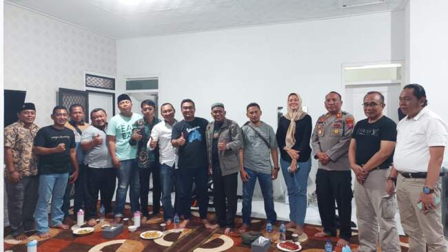 Baru Menjabat Kapolres Lumajang, Boy Jeckson Menggelar Jagong Bareng Para Kades