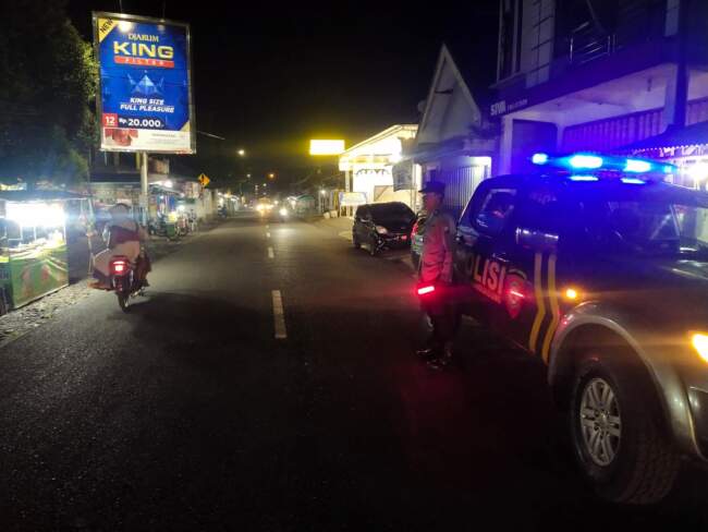 Polsek Randuagung Gencar Patroli Malam Antisipasi 3C