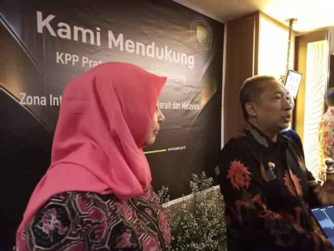 kkp kantor pelayanan pajak pratama bandung cibenying gelar tax gathering