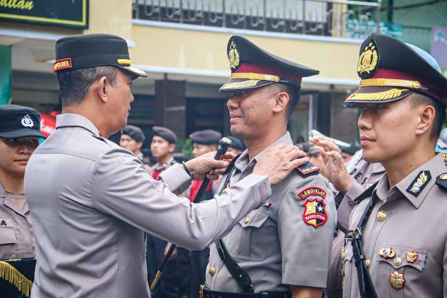 Polres Lumajang Gelar Sertijab, Wakapolres dan Kasat Reskrim Berganti