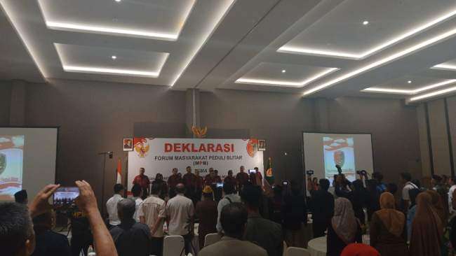 Deklarasi Forum Masyarakat Peduli Blitar : Bentuk Kepedulian Warga Blitar Raya
