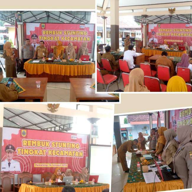 Rembug Stunting Tingkat Kecamatan wujud Komitmen Dalam Peningkatan Kualitas SDM dan Tata Kelola Pemerintah