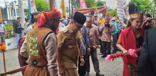 Raker DAD Barito Utara Bertemakan Ide Utama Memajukan Komuitas Adat Dayak