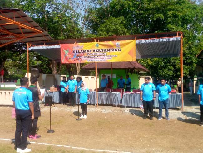 Kepala Disparpora Pemalang Secara Resmi Membuka POPDA Tingkat Kabupaten Tahun 2025 : “POPDA Berjenjang Pemalang Menang”
