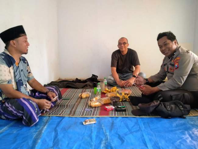Jagong Tani Polsek Randuagung Mantapkan Ketahanan Pangan