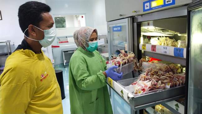 100 kantong darah dari warga Jember akan dikirim ke Sumatera & Aceh