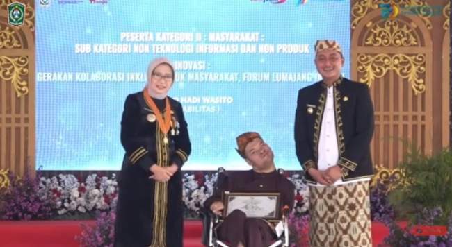 INOVASI FORMASI Mendapat Apresiasi Bupati Lumajang di Peringatan HARJALU ke-770
