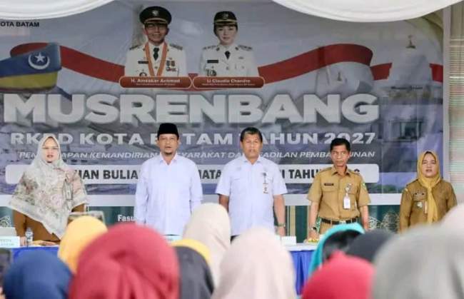 Hadiri Musrenbang Kelurahan Buliang, Sekda Batam Tegaskan Pembangunan Berbasis Aspirasi Masyarakat