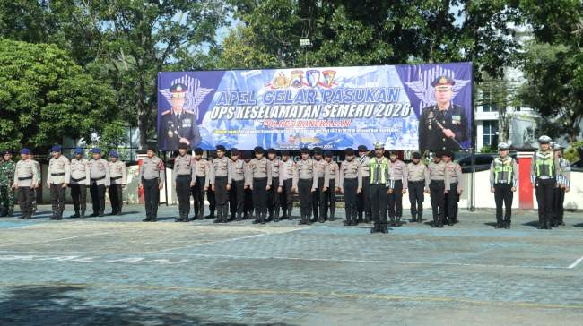 Tekan Angka Kecelakaan, Polres Bangkalan Gelar Operasi Keselamatan Semeru 2026