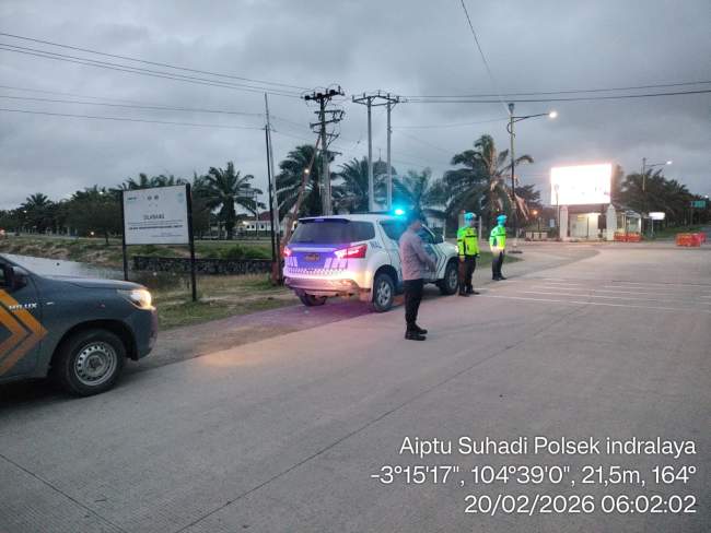 Antisipasi Balap Liar, Polres Ogan Ilir Intensifkan Patroli Hunting di Wilayah Indralaya