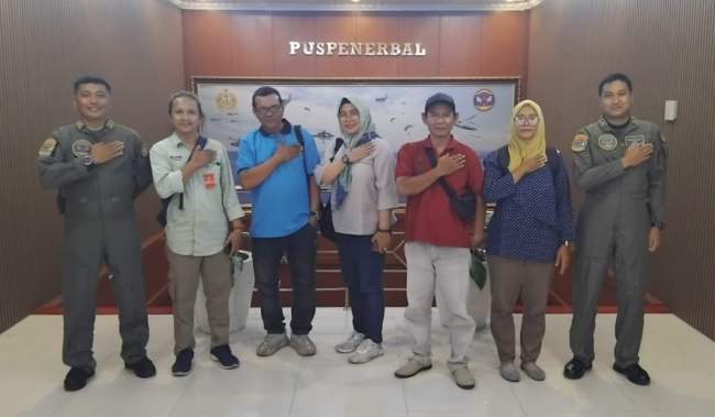 Puspenerbal Kolaborasi Bersama Wartawan Guna Pemahaman Masyarakat Terhadap Fungsi Dan Tugas penerbangan TNI AL