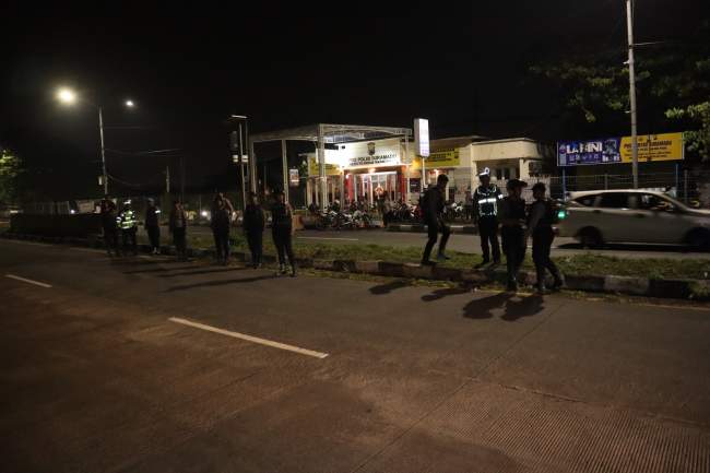 Pastikan Situasi Aman dan Kondusif, Polres Pelabuhan Tanjung Perak Gelar Gelar Patroli Cipta Kondisi.