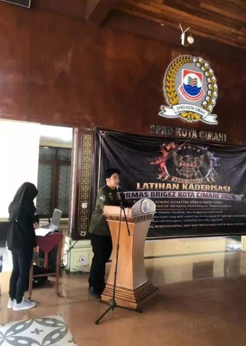 Brigez Kota Cimahi Menggelar Kegiatan Latihan Kaderisasi Pengurusnya