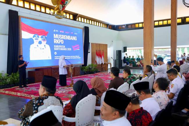 Musrenbang RKPD 2027, Bupati Ipuk Paparkan 8 Prioritas Pembangunan Banyuwangi