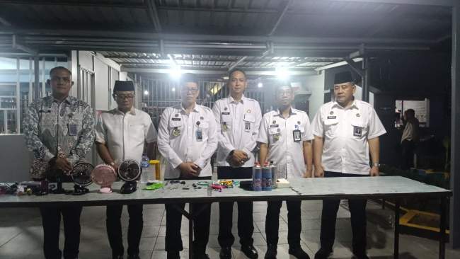 Kakanwil Ditjenpas Kepulauan Riau Lakukan Sidak dan Razia di Lapas Batam