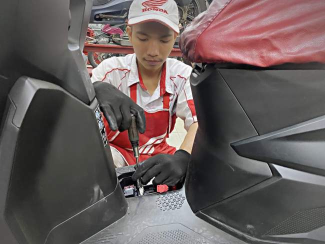 Tips #Cari_Aman Meninggalkan Sepeda Motor saat Mudik